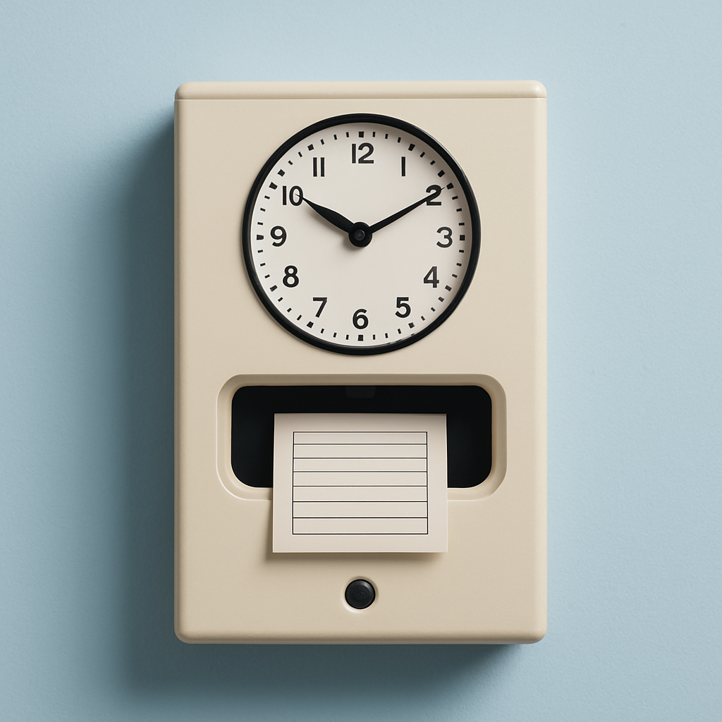 Arbeitszeiterfassung_Stechuhr